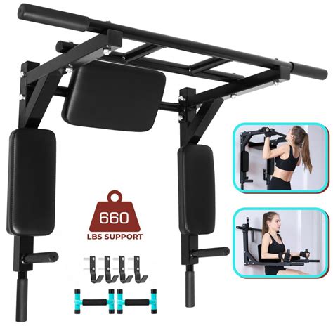 metal pullup and dip wall bracket|Amazon.com: Chin Up Bar Wall Mount.